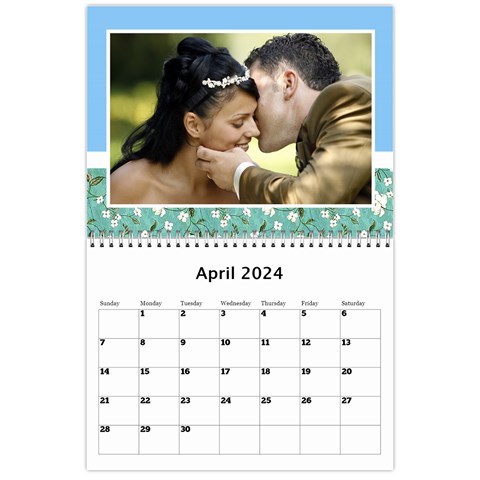Happy Days Wall Calendar By Deborah Apr 2024