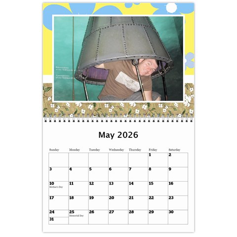 Happy Days Wall Calendar By Deborah May 2026