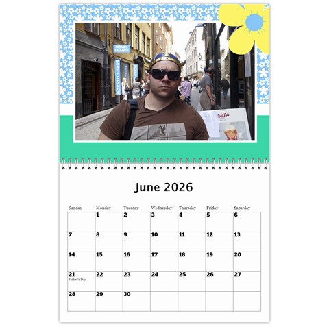 Happy Days Wall Calendar By Deborah Jun 2026
