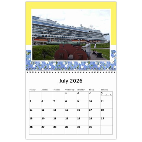 Happy Days Wall Calendar By Deborah Jul 2026