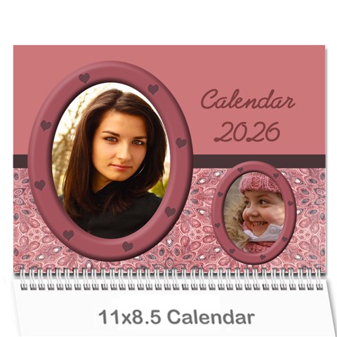 My Family Memories Wall Calendar By Deborah Cover