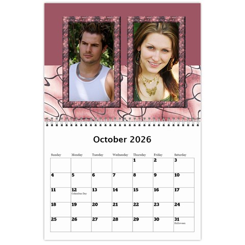 My Family Memories Wall Calendar By Deborah Oct 2024