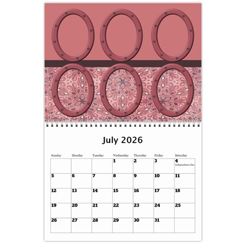 My Family Memories Wall Calendar By Deborah Jul 2024