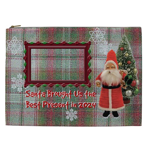 Santa Brought Us The Best Present In 2024 Gift Bag Xxl By Ellan Front