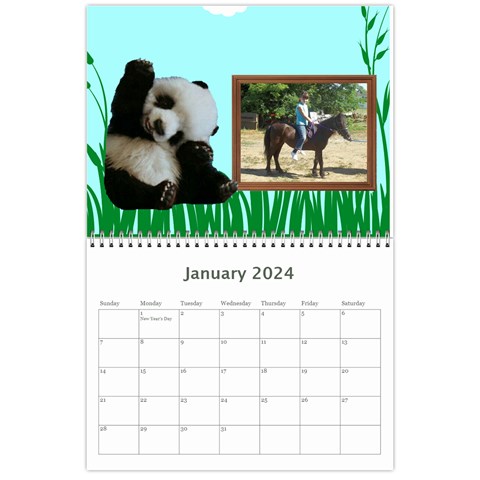 2024 Animal Calendar 2 By Kim Blair Jan 2024