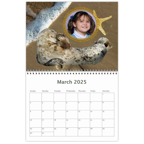 2025 Animal Calendar 2 By Kim Blair Mar 2025