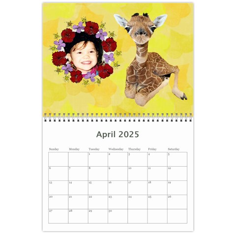 2025 Animal Calendar 2 By Kim Blair Apr 2025