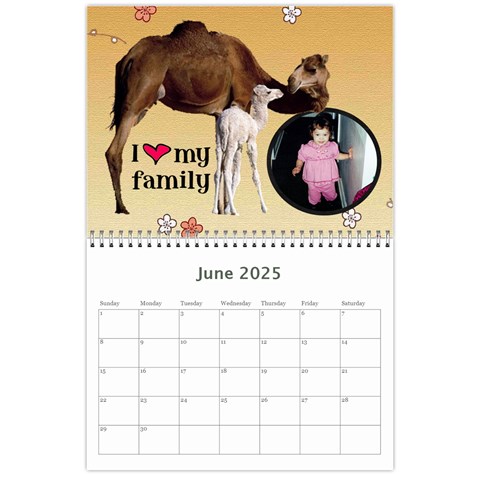 2025 Animal Calendar 2 By Kim Blair Jun 2025