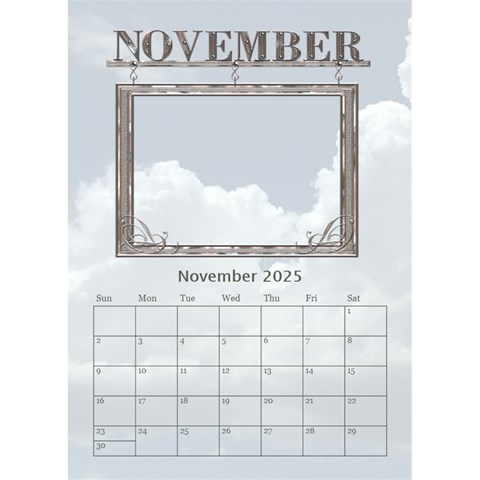 Sunset Desktop Calendar 6 x8 5  By Lil Nov 2025