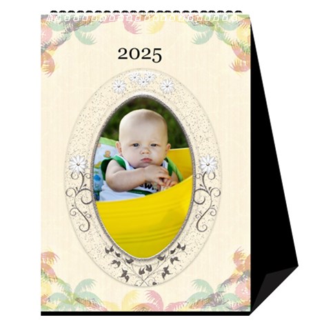 Pretty Desktop Calendar 6 x8 5  By Lil Cover