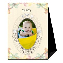 Pretty Desktop Calendar 6 x8.5  - Desktop Calendar 6  x 8.5 