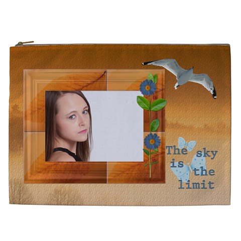 Inspirational Xxl Cosmetic Bag By Lil Front