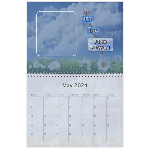 Inspiration Wall Calendar (12 Mth) By Lil May 2024