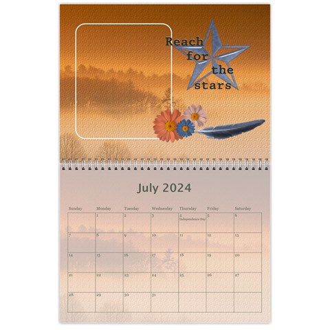 Inspiration Wall Calendar (12 Mth) By Lil Jul 2024