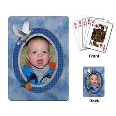 Pretty Blue Playing Cards - Playing Cards Single Design (Rectangle)