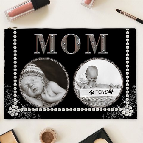 Mom Xxl Cosmetic Bag By Lil Front