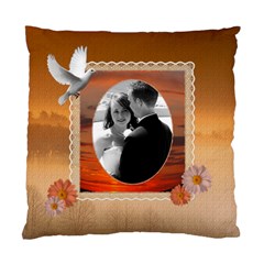 Romantic Orange Cushion Case (2 Sided) - Standard Cushion Case (Two Sides)