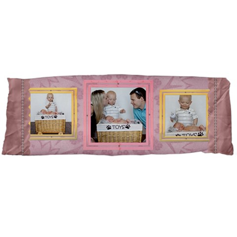 Pretty Pink Body Pillow Case By Lil Body Pillow Case