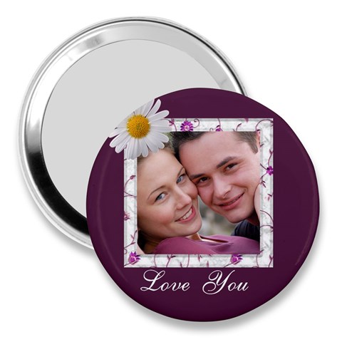 Love You 3  Handbag Mirror By Deborah Front