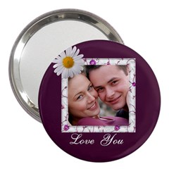 Love You 3  Handbag Mirror