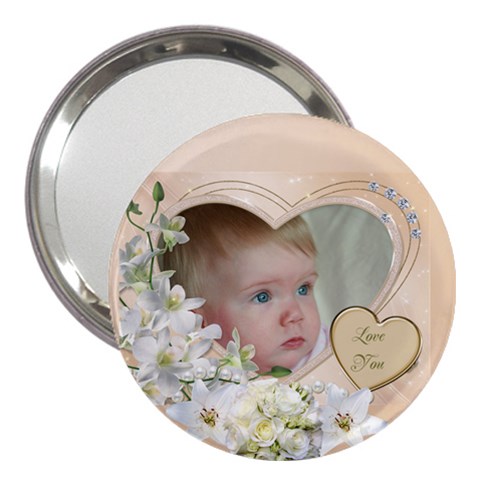 Love You 3  Handbag Mirror By Deborah Front