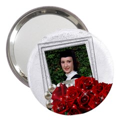 Roses 3  Handbag Mirror