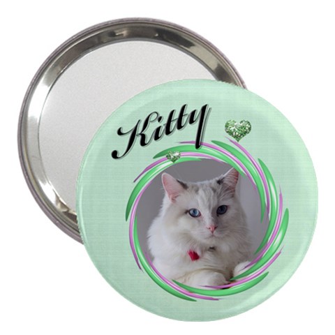 Kitty 3  Handbag Mirror By Deborah Front