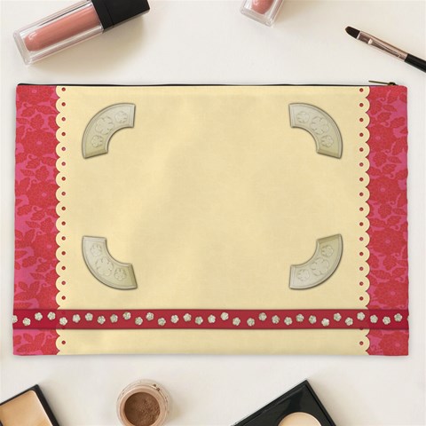 Chinese Blossoms Cosmetic Bag By Shelly Back