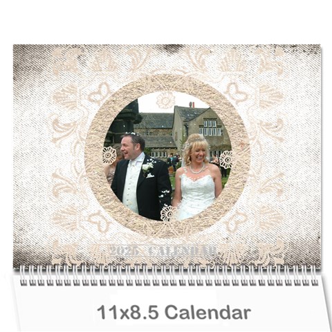 Art Nouveau Antique Lace 2025 Calendar By Catvinnat Cover