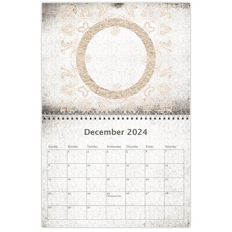 Art Nouveau Antique Lace 2024 Calendar By Catvinnat Dec 2024