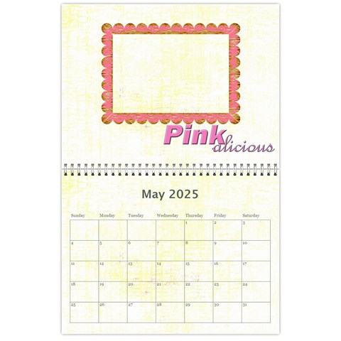 Cupcake Lemon Frosting 2025 Calendar By Catvinnat May 2025