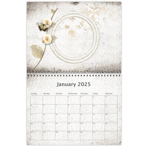 Je taime I Love You 2025 Calendar By Catvinnat Jan 2025