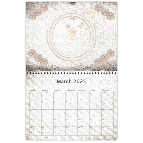 Je taime I Love You 2025 Calendar By Catvinnat Mar 2025