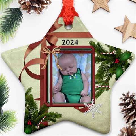 2012 Christmas Ornament (2 Sides) By Lil Front