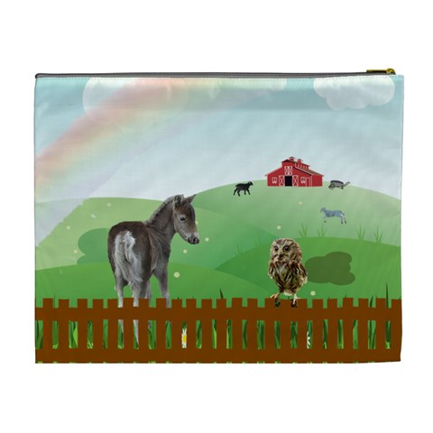 Farmyard 2 Cosmetic Bag (xl) By Kim Blair Back