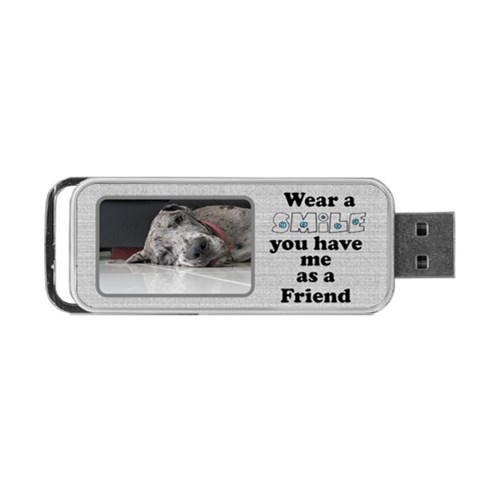 Smile Usb Flash (2 Sided) By Deborah Front