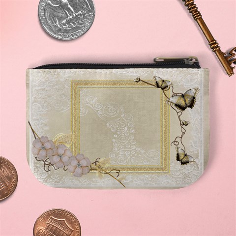 Butterfly Mini Coin Purse By Catvinnat Back