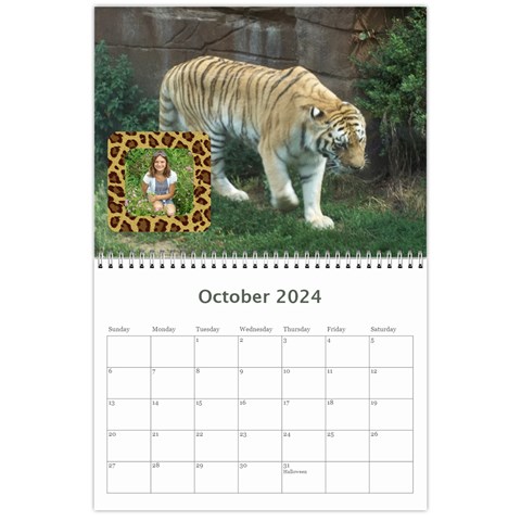 Animal Calendar 2024 By Kim Blair Oct 2024