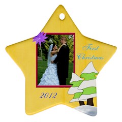 Arayas 1st Christmas - Ornament (Star)