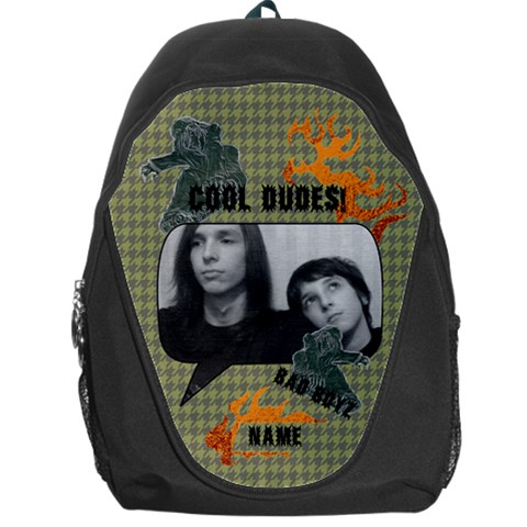 Boys Backpack Cool Dudes By Claire Mcallen Front