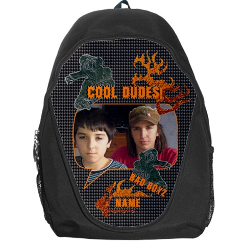 Boys Backpack Cool Dudes By Claire Mcallen Front