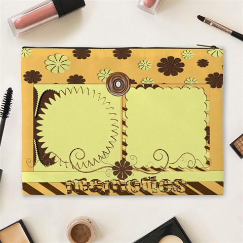 Choco Lovey Cosmetic Case2 By Kim Pearson Back