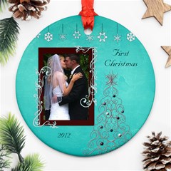 Bethanys 1sy Christmas 2 - Ornament (Round)