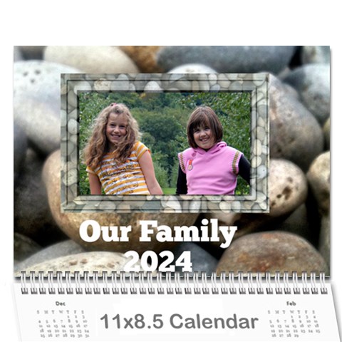Rocky Family Calendar By Patricia W Cover