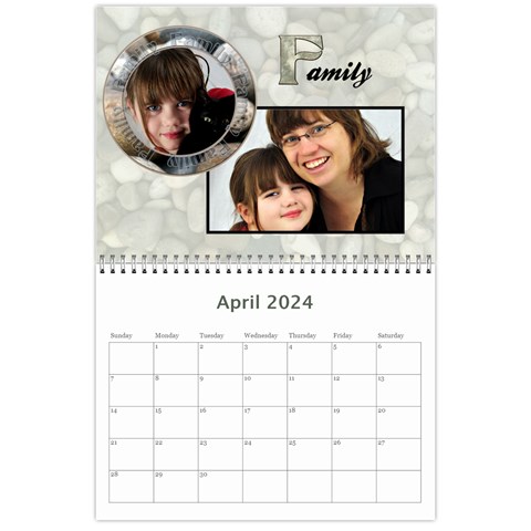 Rocky Family Calendar By Patricia W Apr 2024