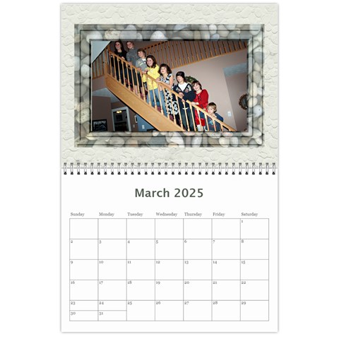 Rocky Family Calendar By Patricia W Mar 2025