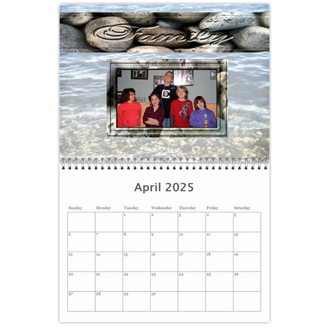 Rocky Family Calendar By Patricia W Apr 2025