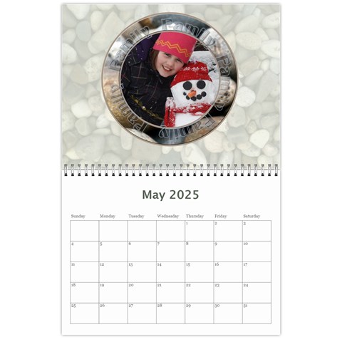 Rocky Family Calendar By Patricia W May 2025