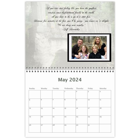 Family Calendar By Patricia W May 2024