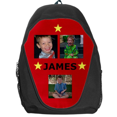 Red Star Backpack By Mim Front